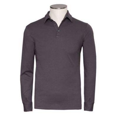 Zanone Polo Pima Cotton Grey