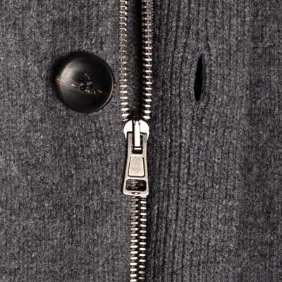 Zanone Cardigan Wool-Cashmere Grey