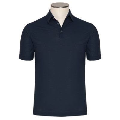 Zanone Ice-Cotton Polo Blu