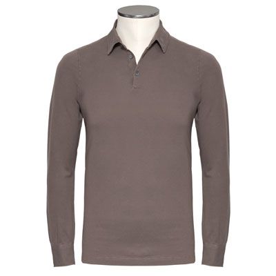 Zanone Polo Pima Cotton Beige