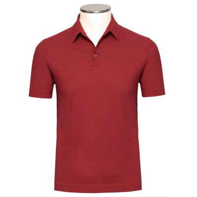Zanone Ice-Cotton Polo Coral