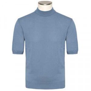 Zanone Crewneck Short Lavendel